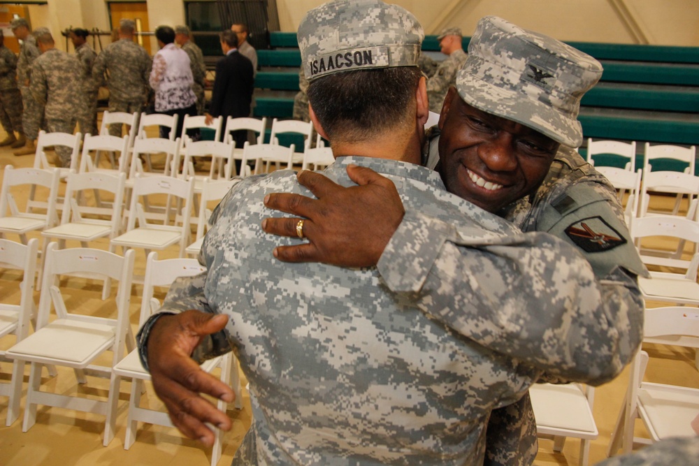 21st Signal Brigade change of command ceremony