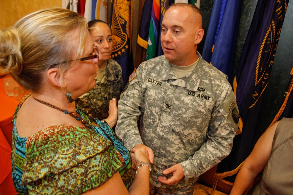 21st Signal Brigade change of command ceremony