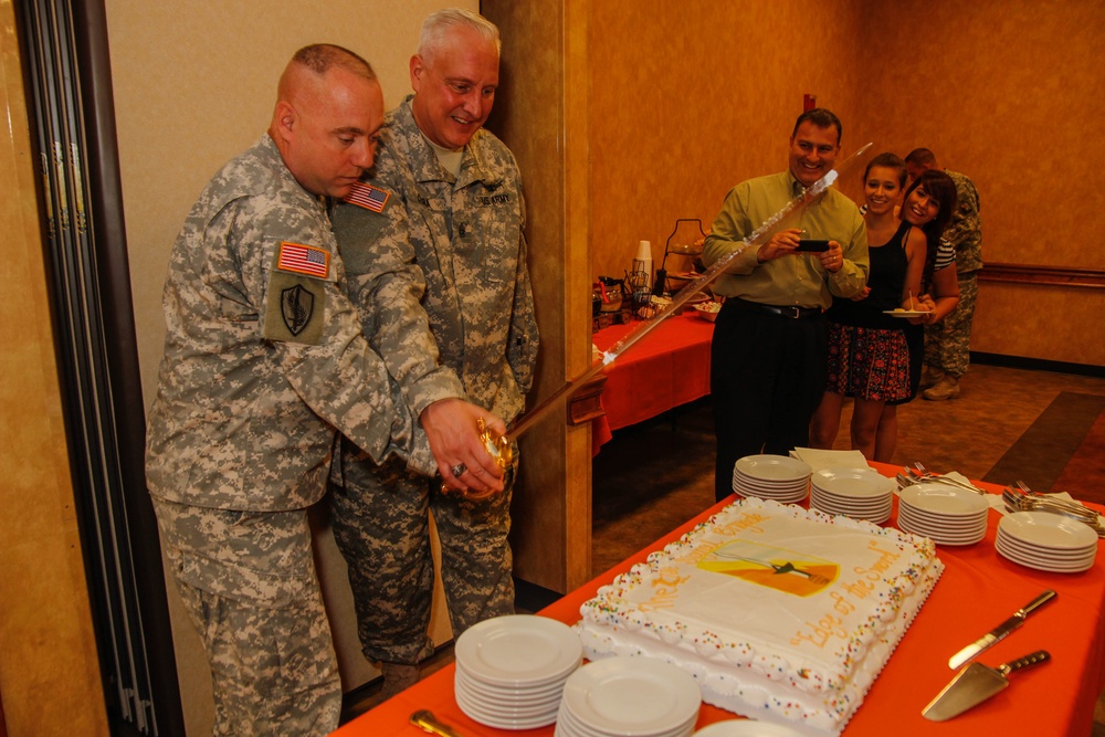 21st Signal Brigade change of command ceremony