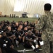 Navy, NFL partner during scouting combine in Houston