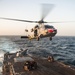 USS Mobile Bay replenishment