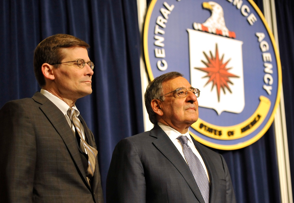 Panetta visits CIA headquarters