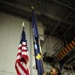 USS George H.W. Bush honor guard practice