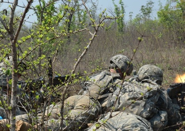 Korean soldiers augment Baker Company for Cobra Gold