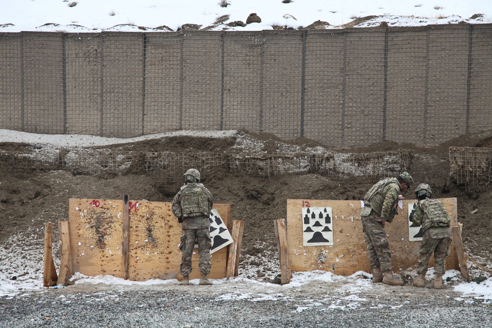 173rd Airborne Brigade Combat Team Headquarters and Headquarters Company Qualification Range