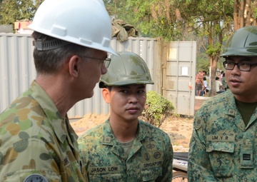 Senior US, Australian military officials visit engineering project