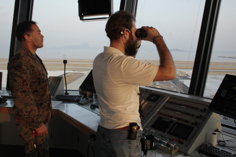Marine nominated to represent MCAS Iwakuni for Air Traffic Controller of the Year