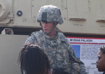 Savannah High School JROTC Program tours Fort Stewart