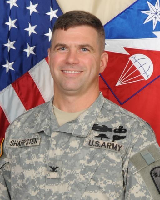 Col. Christopher Sharpsten bids farewell to providers