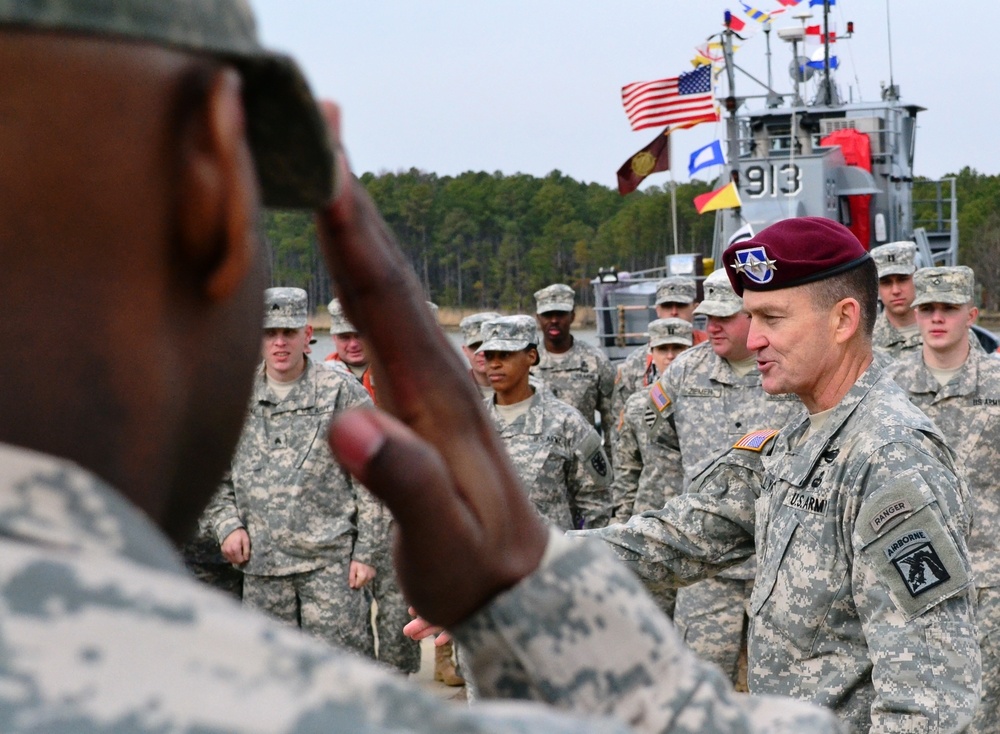 XVIII Airborne Corps commander visits Resolute Warriors