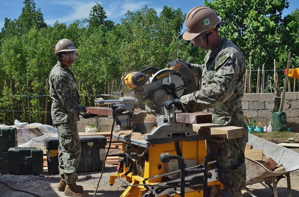NMCB 5's CCAD Philippines continue building relationships with Palawan locals