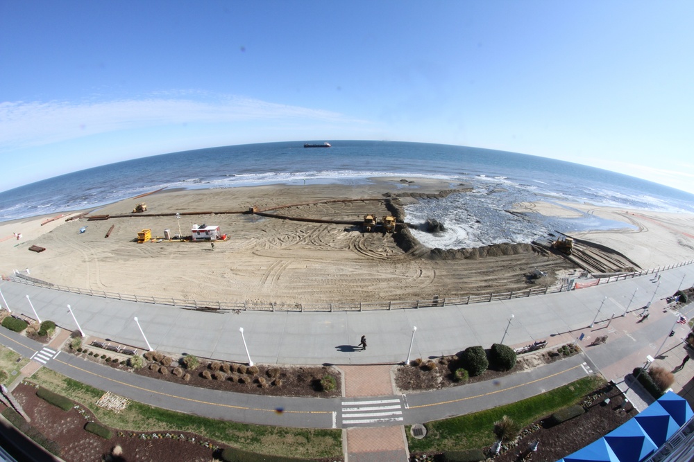 Virginia Beach Hurricane Protection, Beach Renourishment Project