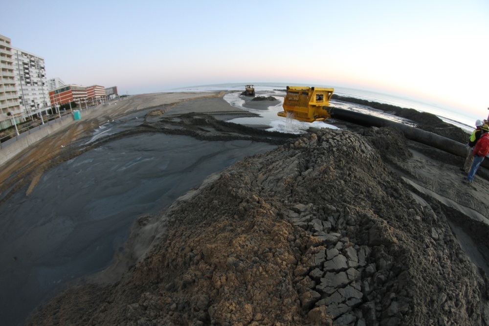Virginia Beach Hurricane Protection, Beach Renourishment Project