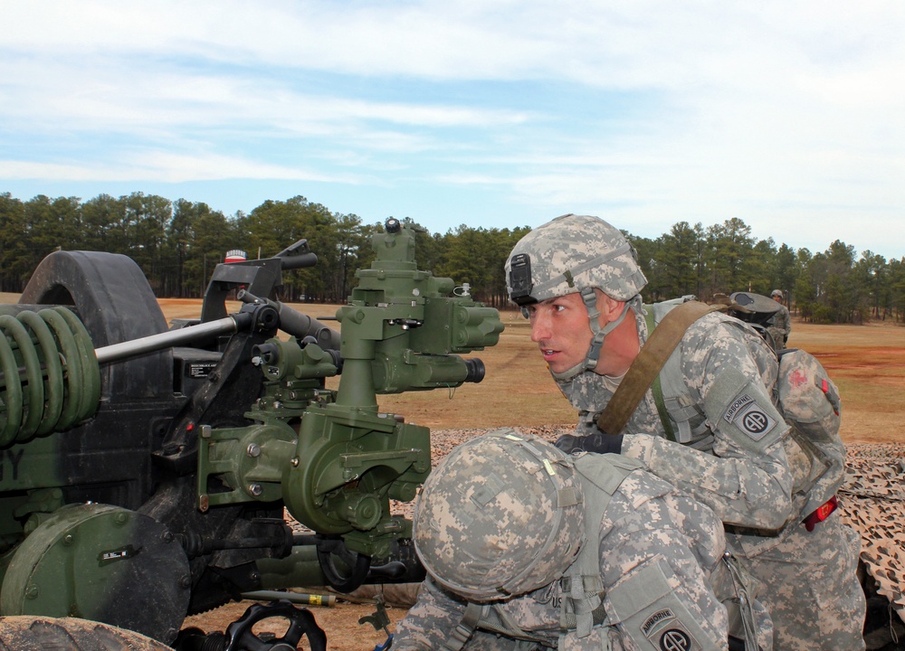 Howitzer training