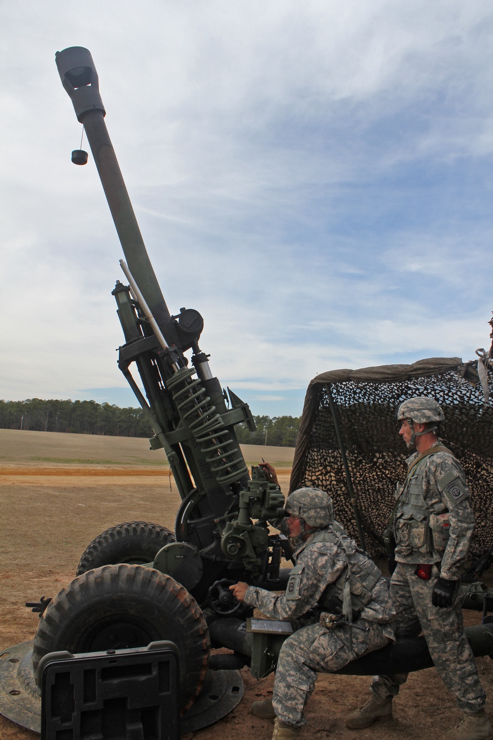 Howitzer training