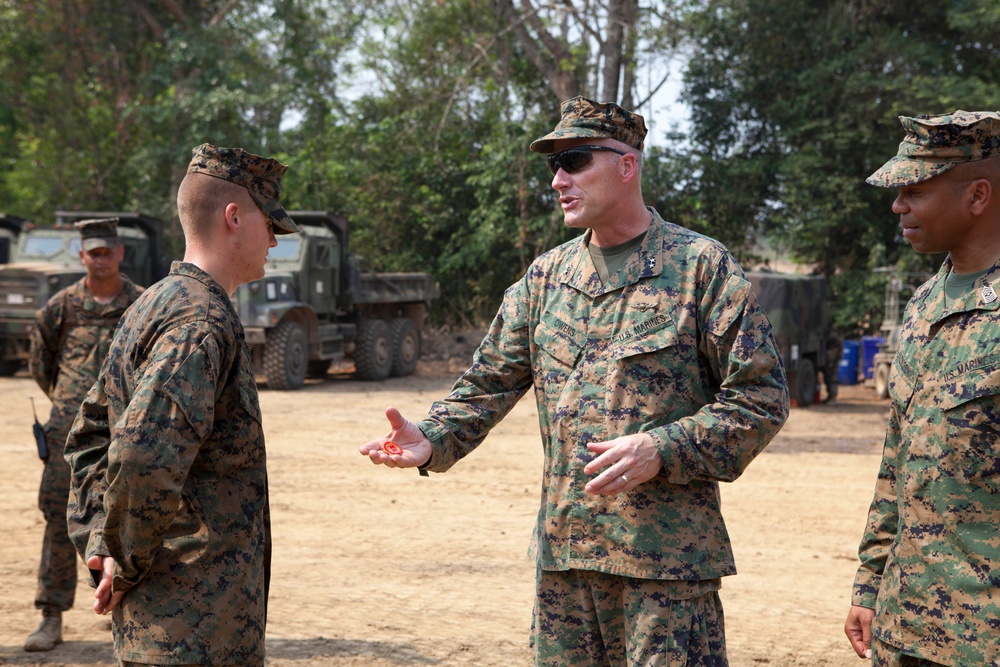 1st MAW CG visits 'Lava Dogs'