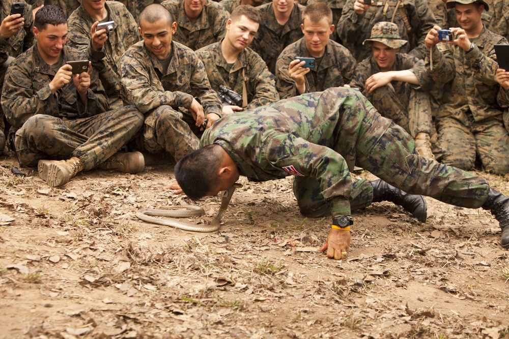 DVIDS - Images - Royal Thai, US Marines conduct jungle survival ...