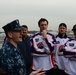 Norfolk Admirals visit USS George H.W. Bush