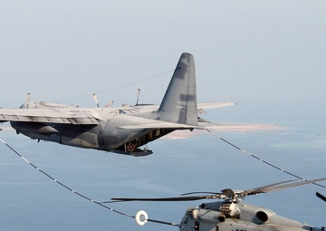 Ariel Refueling over Djibouti