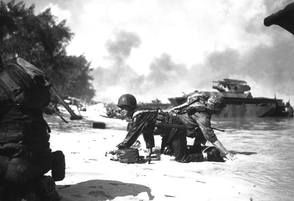 Marines in Saipan World War II Island Campaigns