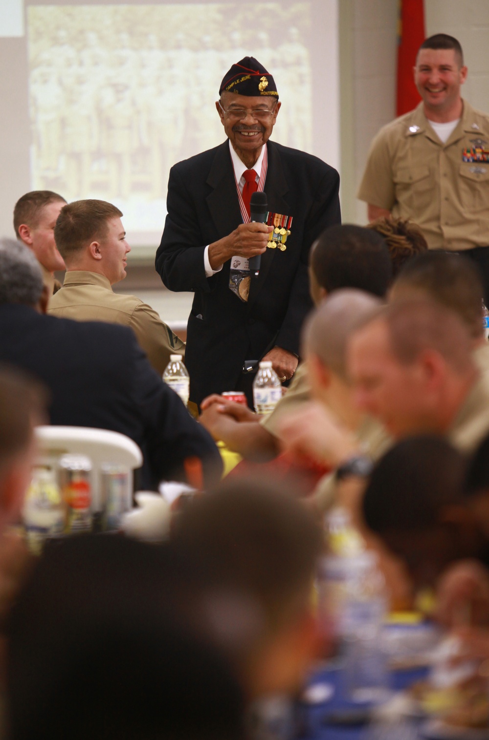 Marines, sailors honor heritage during Black History Month
