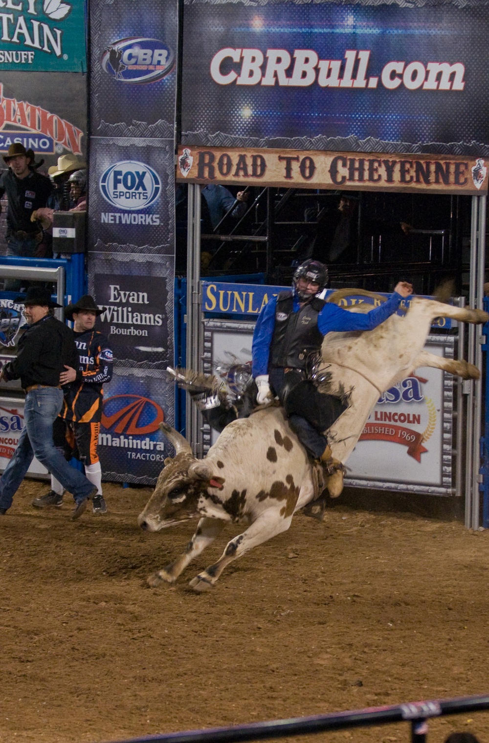 Fort Bliss soldiers, friends and family enjoy ‘Championship Bull Riding’