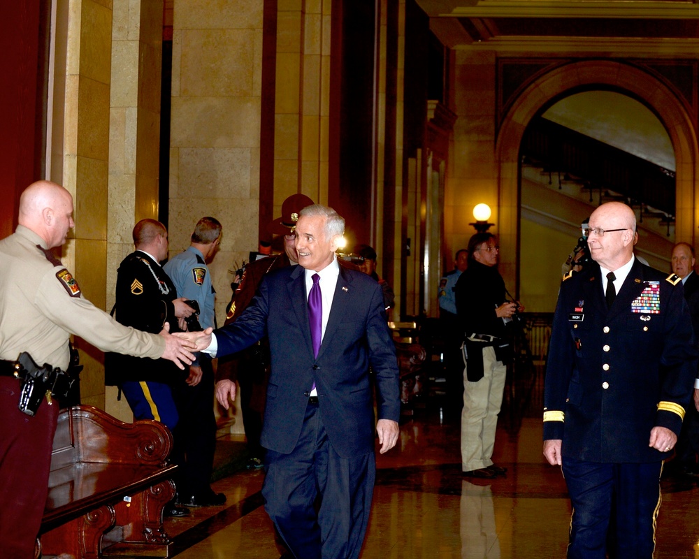 Guard supports Minnesota State of the State