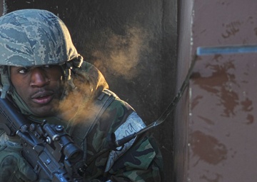 Airmen train, defend US, Korean assets