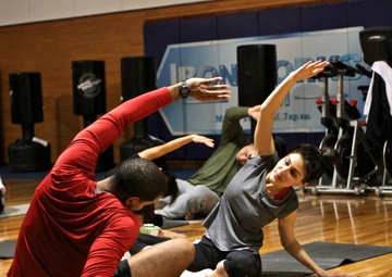 Sweethearts who sweat together stay together