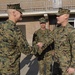 Barrett visits Camp Lejeune