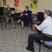 Barrett visits Camp Lejeune