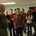 Barrett visits Camp Lejeune