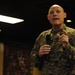 Barrett visits Camp Lejeune