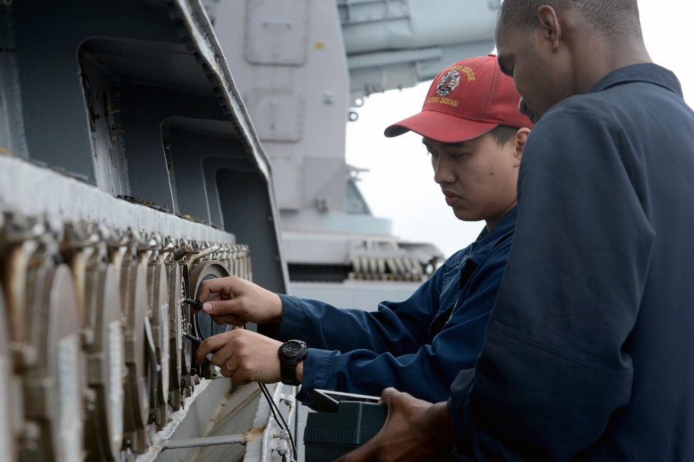 USS Mesa Verde operations