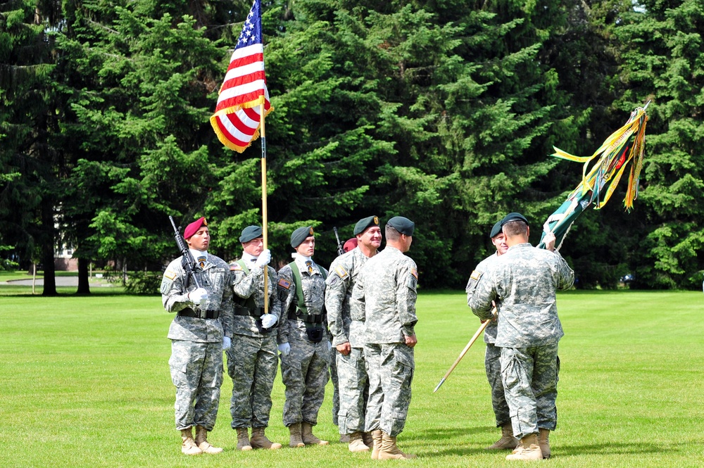 1st Special Forces Group (Airborne) change of command