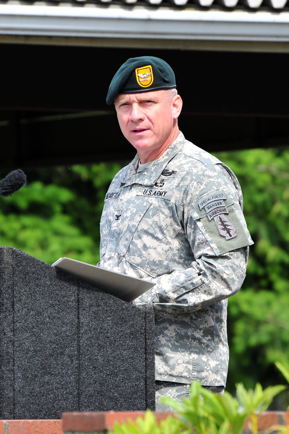 1st Special Forces Group (Airborne) change of command