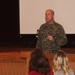 Meeting in Camp Foster community center