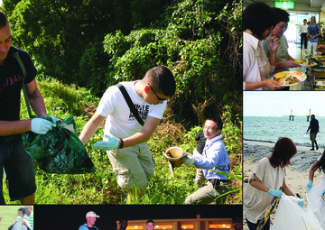 Living by core values; Marines volunteer, give back to community