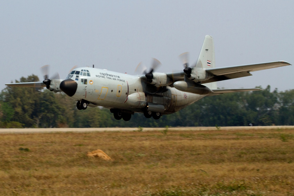 Multinational forces reach for the sky