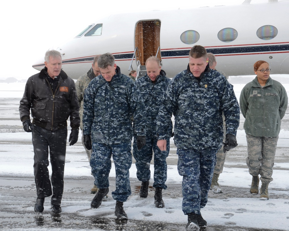 Secretary of the Navy visits Naval Air Facility Misawa