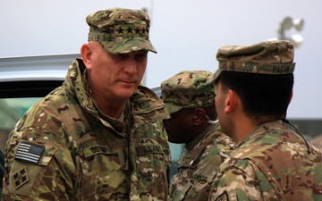 Gen. Odierno visits Bagram Retrosort Yard