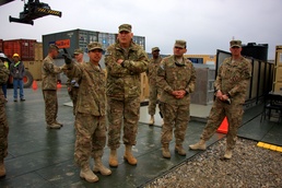 Gen. Odierno visits Bagram Retrosort Yard
