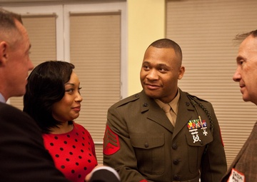 Division Marine earns service member of year