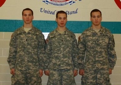 Heads spin with transportation triplet soldiers