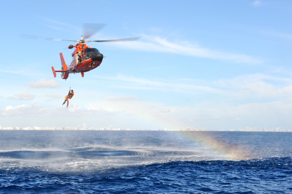 Helicopter training with Station Miami Beach