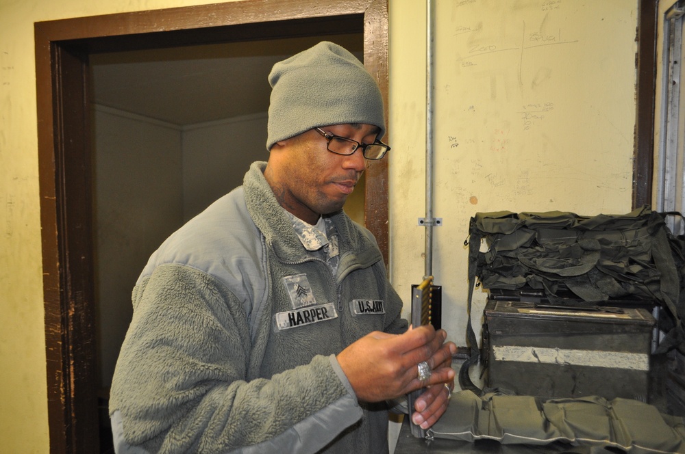 HHB, 210th Fires Brigade conducts M16 shooting range