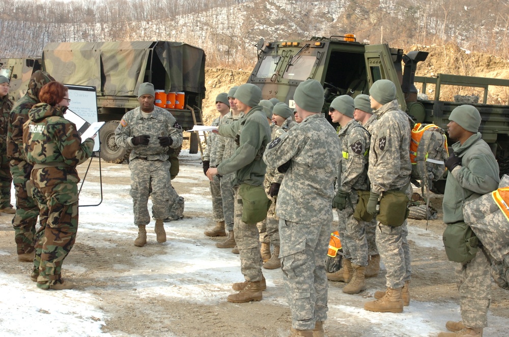 Alpha Distro, 70th BSB conducts CBRN training