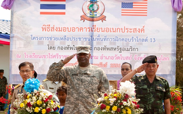 Dedication ceremonies conclude engineering civic assistance projects