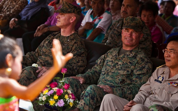 Dedication ceremonies conclude engineering civic assistance projects