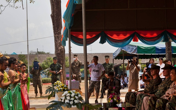 Dedication ceremonies conclude engineering civic assistance projects